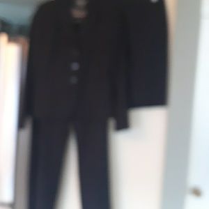 Navy pinstripe  suit 3 piece